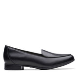 Clarks Un Blush Ease Loafer  - Black Leather