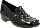 Clarks May Marigold - Black Croco Patent