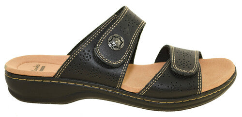 Clarks Leisa Lacole Black Leather