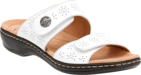 Clarks Leisa Lacole - White Leather