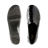 Clarks May Marigold - Black Croco Patent