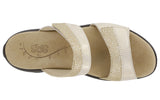 SAS Nudu Slide Leather Sandal - Golden