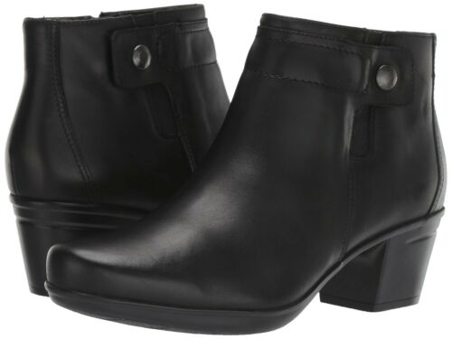 Clarks Emslie Jada Black Leather – Valentino's Comfort Shoes