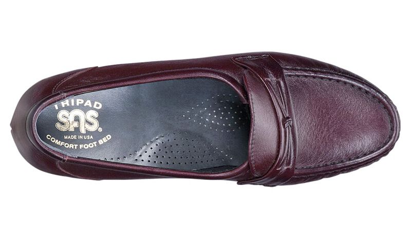 SAS Easier Slip On Loafer - Antique Wine – Valentino display picture 1
