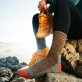 DarnTough Women's Hiker Micro Crew Midweight Hiking Socks