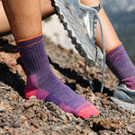 DarnTough Women's Hiker Micro Crew Midweight Hiking Socks
