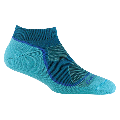 DarnTough Women's Light Hiker No Show Lightweight Hiking Sock