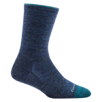 DarnTough Women's Solid Basic Crew Lightweight Lifestyle Socks
