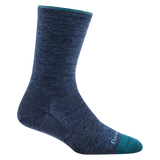 DarnTough Women's Solid Basic Crew Lightweight Lifestyle Socks