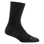 DarnTough Women's Solid Basic Crew Lightweight Lifestyle Socks