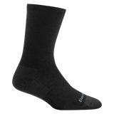 DarnTough Women's Solid Basic Crew Lightweight Lifestyle Socks
