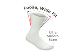 Foundation Diabetic Seem Free Dress Socks