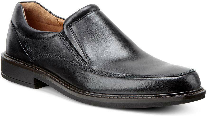 ECCO Men\'s 45 Leather Holton Apron Slip On Rust ECCO Holton Apron Toe Slip-On SKU:8515361 - YouTube main image 2
