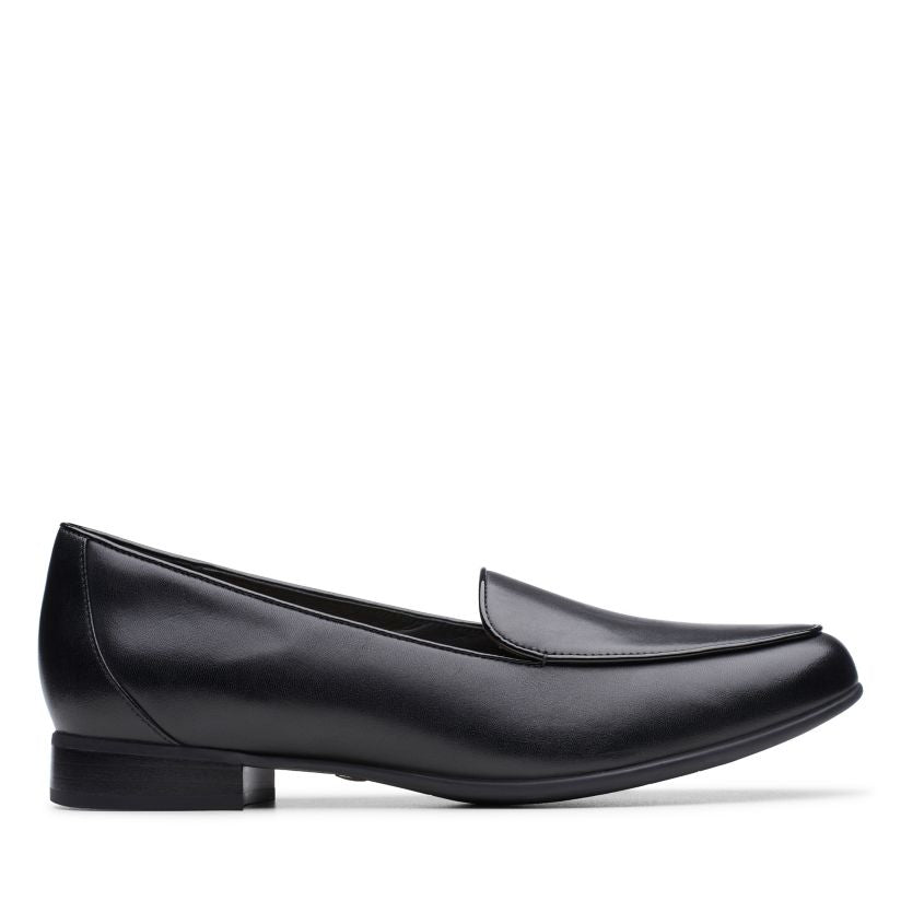 patron Sidelæns sorg Clarks Un Blush Ease Loafer - Black Leather – Valentino's Comfort Shoes