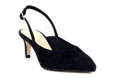 Clarks Laina55 Sling - Black Suede