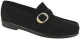 SAS Lara Slip On Loafer - Black Suede