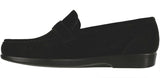 SAS Lara Slip On Loafer - Black Suede