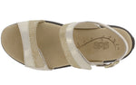 SAS Nudu Leather Sandal - Golden