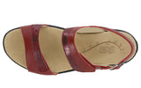 SAS Nudu Leather Sandal - Ruby/Cabernet