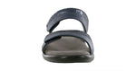 SAS Nudu Slide Leather Sandal - Navy