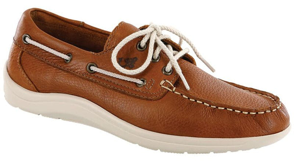SAS Catalina Lace Up Boat Shoe Sandstone