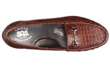 SAS Metro Slip On Loafer - Cognac Croco