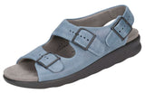 SAS Relaxed Heel Strap Sandal - Denim