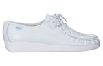 SAS Siesta Lace Up Loafer - White