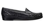 SAS Simplify Slip On Loafer - Black Croco