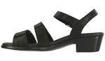 SAS Savanna Heel Strap Sandal - Web Black