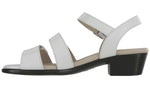 SAS Savanna Heel Strap Sandal - White Lizard