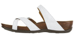 SAS Shelly Toe Loop Slide Sandal - Pearl White