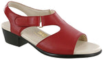 SAS Suntimer Heel Strap Sandal- Red