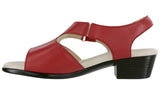 SAS Suntimer Heel Strap Sandal- Red