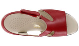 SAS Suntimer Heel Strap Sandal- Red